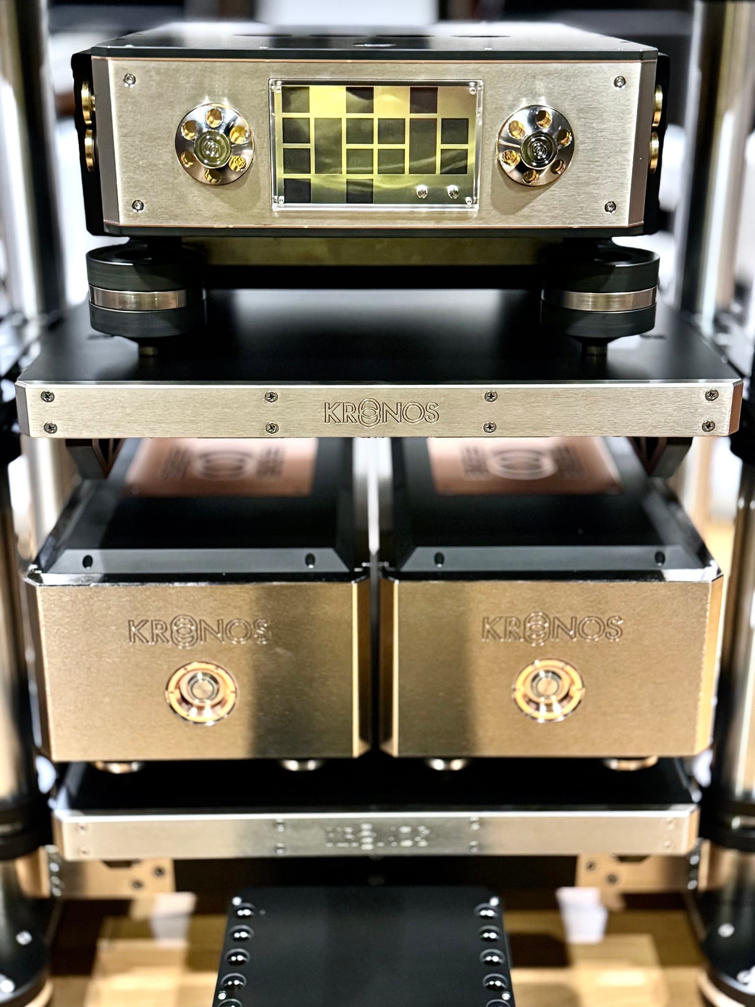 Phono system in room