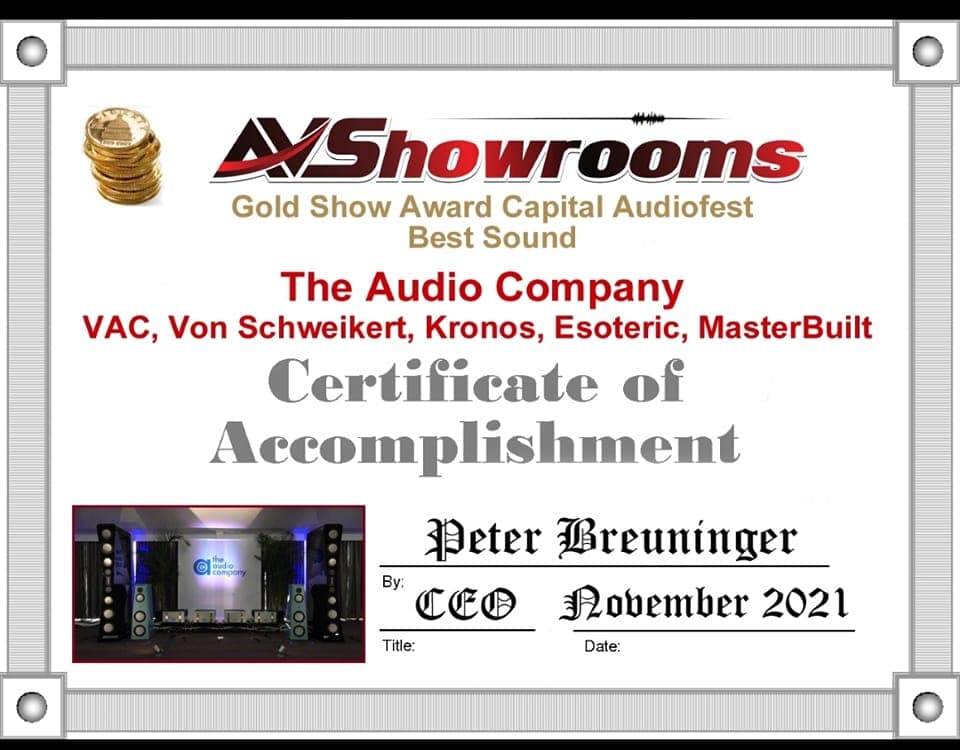 2021 REFERENCE AWARD Kronos Pro