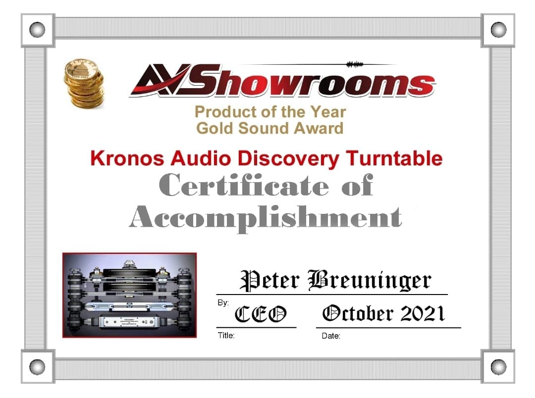2021 BEST ANALOG SOURCE Kronos Discovery
