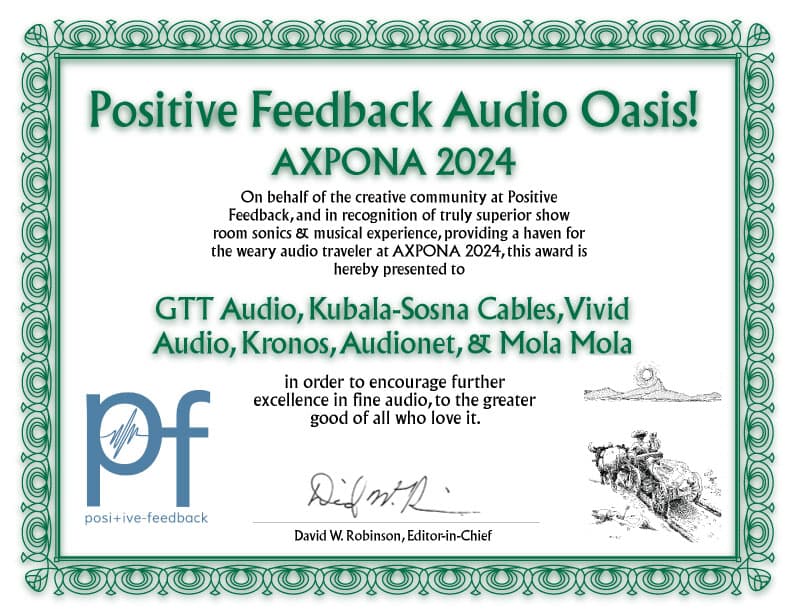 2024 REFERENCE PLAYBACK AWARD Kronos Sparta