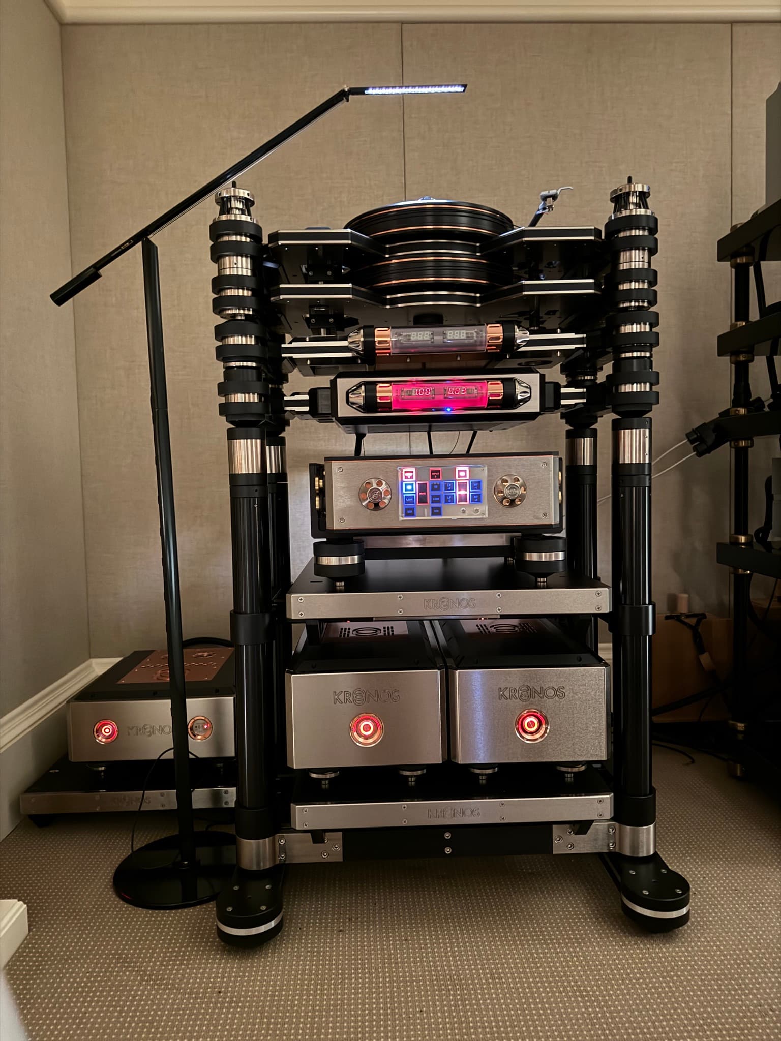 Whole system turntable
